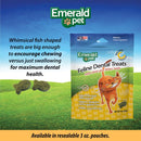 Emerald Pet Feline Tasty and Crunchy Cat Dental Treats Grain Free - Turducky Treats - 3 oz - 853258004081