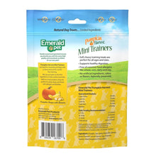 Emerald Pet Pumpkin Harvest Mini Trainers Pumpkin with Banana Chewy Dog Treats Made in The USA, Pumpkin with Banana 6oz (Banana Mini) - vegan dog treats - 850039167096