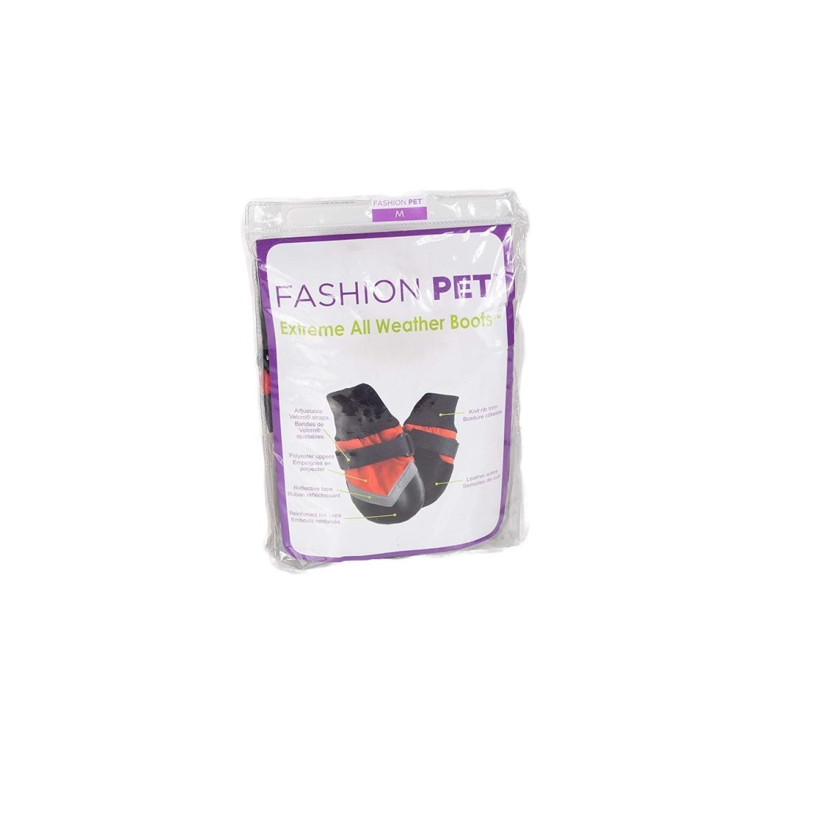 Ethical Pet Fashion Pet Boots All Weather - Red - XL Dog Boots - dog clothing - 077234302071