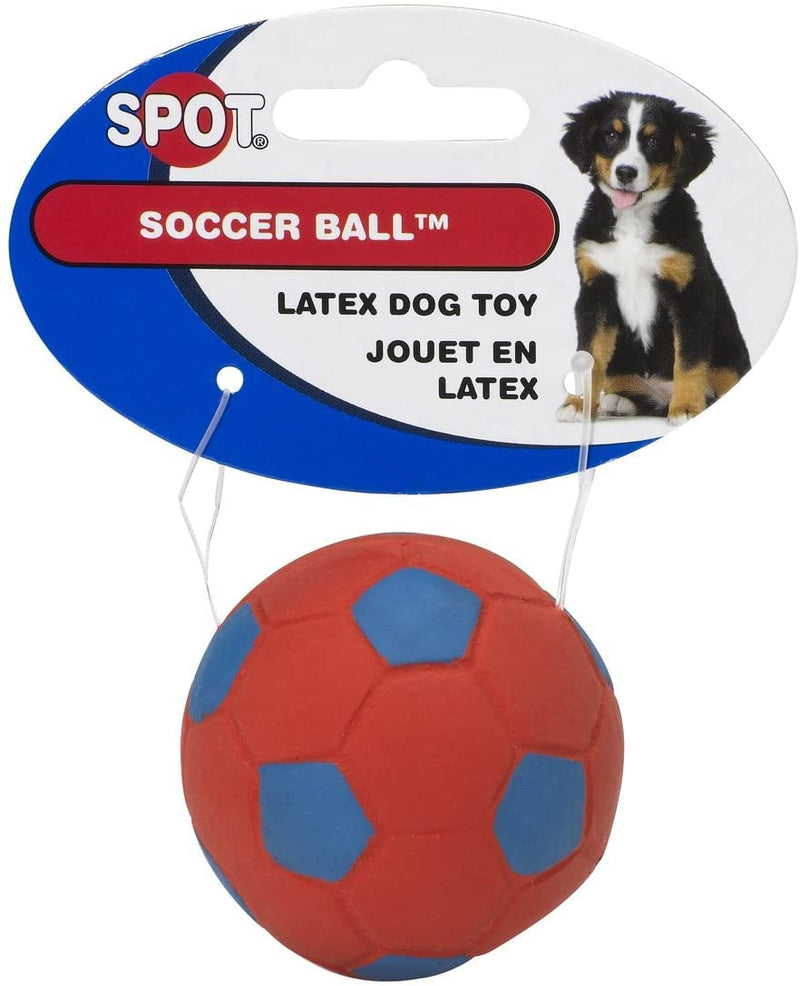 Ethical Pet Latex Soccer Ball Dog Toy [Set of 3] - 077234036730