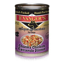 Evanger's Chunk Chicken Casserole Dog 13.2Oz Can - 077627201165