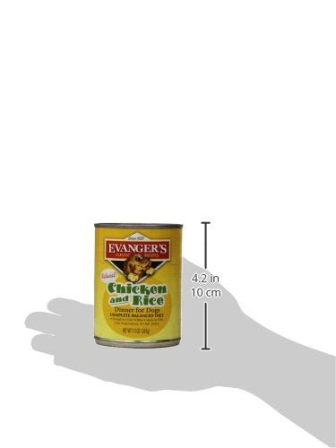 Evanger's Heritage Classics Chicken & Rice for Dogs 12.5 oz Can - 077627101182