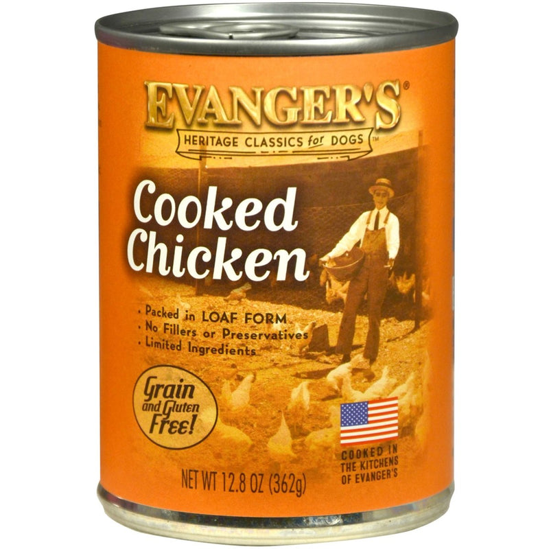 Evanger's Heritage Classics Cooked Chicken for Dogs - 12.5 Oz - 077627100994