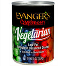 Evanger's Super Premium Low Fat Vegetarian Dinner for Dogs & Cats 12.8 oz cans - 077627201011