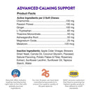 Evolutions by NaturVet Advanced Calming Support 90ct Soft Chews for Dogs - Calming Effect on Nerves - dog treat - 797801603423