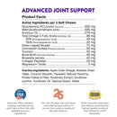 Evolutions by NaturVet Advanced Joint Support 90ct Soft Chews for Dogs - Helps Support Synovial Fluid - Cartilage - Connective Tissues - dog supplies - 797801603447