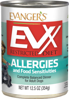 Evx Restricted Diet: Allergies And Food Sensitivities For Dogs