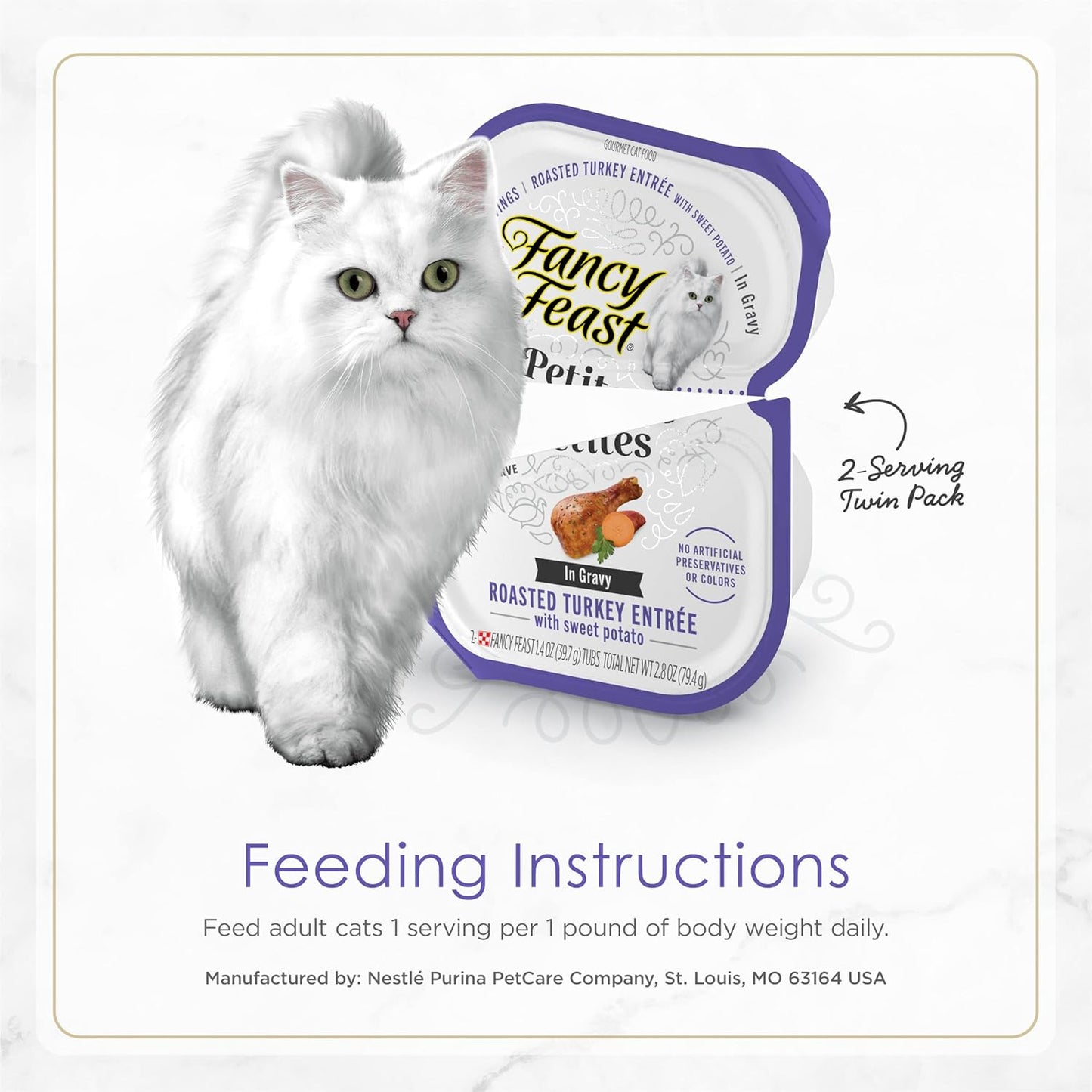 Fancy Feast petites roasted Turkey entree