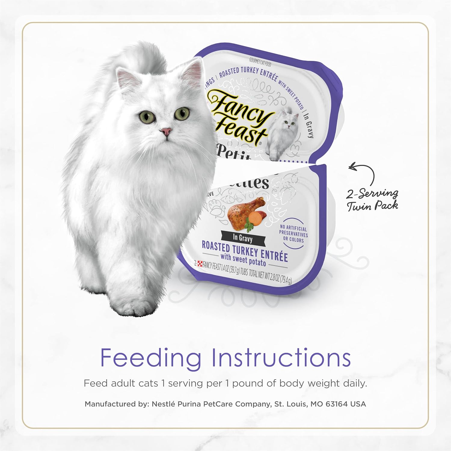 Fancy Feast petites roasted Turkey entree