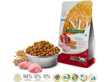 Farmina Natural & Delicious Chicken & Ancestral Low - Grain Formula Dry Cat Food, 3.3 - lb bag