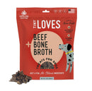 Farmland Traditions Tiny Loves Jerky Trainer Treats for Dogs w/Bone Broth (Beef, 12 oz.) - 884713001345