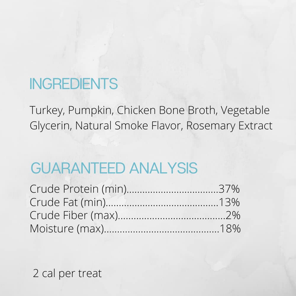 Farmland Traditions Tiny Loves Jerky Trainer Treats for Dogs w/Bone Broth (Turkey & Pumpkin, 16 oz.) - 884713001383