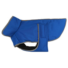 Fashion pet blanket coat size large blue