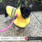 Fashion Pet Dog Rain Jacket With Hood - Yellow - 660204010542