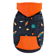 Fashion pet hoodie cosmic navy dog hoodie clothing apparel size XLG