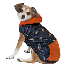 Fashion pet hoodie cosmic navy dog hoodie clothing apparel size XLG