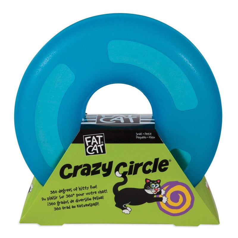 Fat Cat Crazy Circle with Catnip Ball Interactive Cat Toy - 029695293986