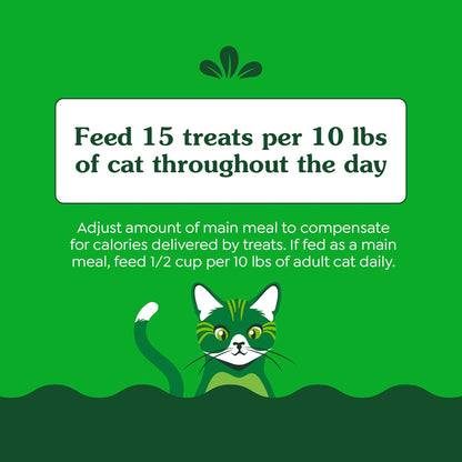 Feline greenies smartbites chicken flavor skin and fur health