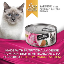 Fine dinning mousse sardine with pumpkin entree in gravy 70g cat food