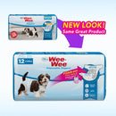 Four Paws Wee - Wee Disposable Dog Diapers - X - Small - 12 Count - diapers - 045663972301