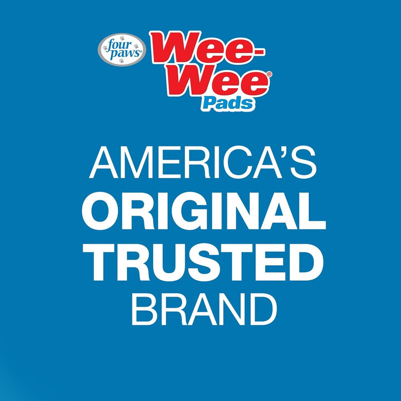 Four Paws Wee - Wee Odor Control with Febreze Freshness Pee Pads for Dogs - Dog & Puppy Pads for Potty Training - Dog Housebreaking & Puppy Supplies - 22" x 23" - 10 Count - dog pads - 045663974381