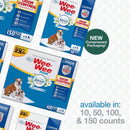 Four Paws Wee - Wee Odor Control with Febreze Freshness Pee Pads for Dogs - Dog & Puppy Pads for Potty Training - Dog Housebreaking & Puppy Supplies - 22" x 23" - 10 Count - dog pads - 045663974381