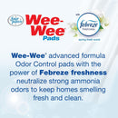 Four Paws Wee - Wee Odor Control with Febreze Freshness Pee Pads for Dogs - Dog & Puppy Pads for Potty Training - Dog Housebreaking & Puppy Supplies - 22" x 23" - 10 Count - dog pads - 045663974381