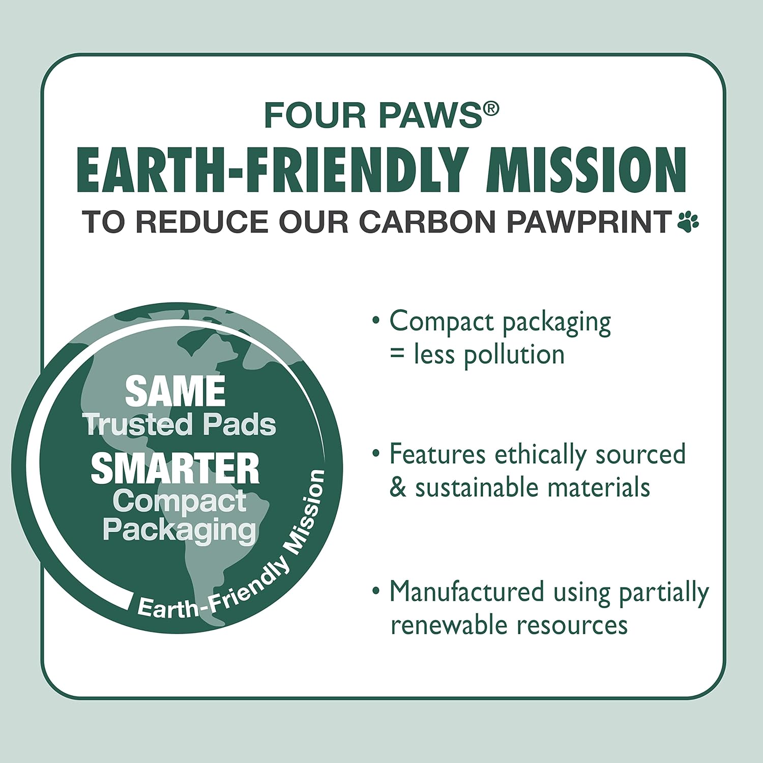Four paws wee wee pads 50 count 22x23