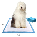 Four Paws Wee - Wee Superior Performance Gigantic Pee Pads for Dogs - Dog & Puppy Pads for Potty Training - Dog Housebreaking & Puppy Supplies - 27.5" x 44" - 8 Count - White - dog pee pads - 045663016623