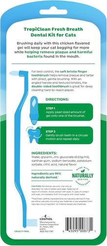 Fresh breath dental kit for cats