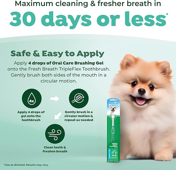 Fresh breath triple flex toothbrush small and medium