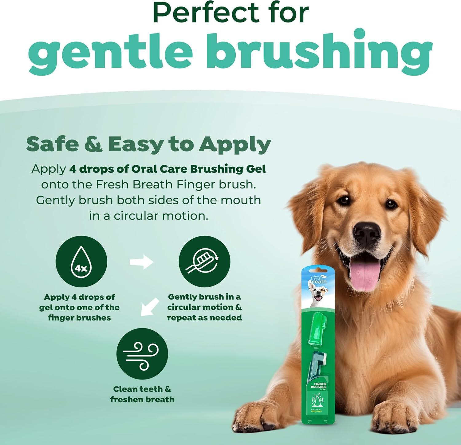 Fresh breath triple flexible toothbrush large