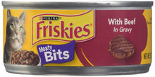 Friskies Meaty Bits With Beef In Gravy, 5.5 Oz