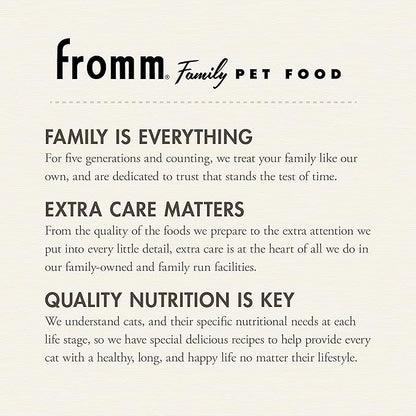 Fromm family healthy weight gold pounds Sante cat food 4lbs