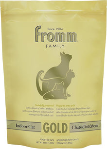 Fromm family indoor cat hairball control gold adult cat food