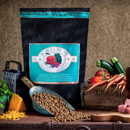 Fromm Four - Star Nutritionals Salmon Tunalini Dog Food - Premium Dry Dog Food - Salmon Recipe - 4 lb