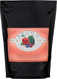 Fromm four star salmon vegetables dry cat food kibble 4lbs