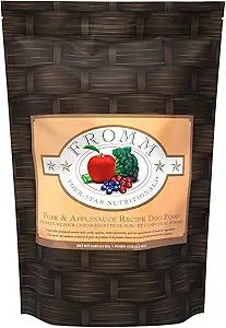 Fromm pork & applesauce recipe dog food 5lbs dry food kibble