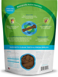 Fruitables bio active fresh mouth dental dog treats 15ct small