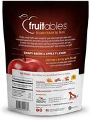 Fruitables Crunchy Baked Low Calorie Training Treats for Dogs - Crispy Bacon Apple Flavor - 7 Ounces - dog treat - 895352002389