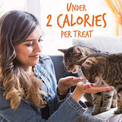 Fruitables Crunchy Treats For Cats â€“ Healthy Low Calorie Treats Packed With Protein â€“ Free Of Wheat, Corn And Soy â€“ Made With Real Tuna With Pumpkin â€“ 2.5 Ounces
