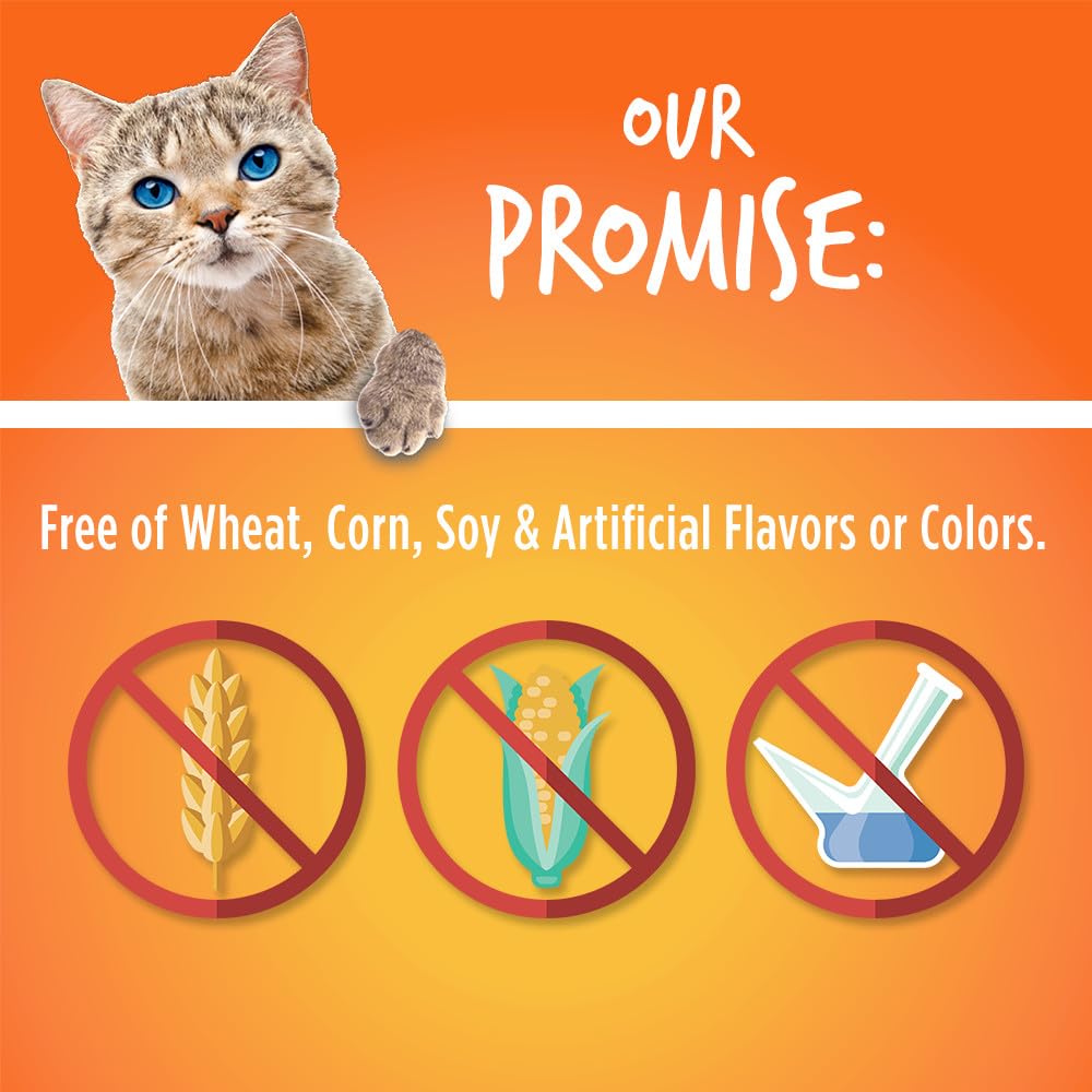 Fruitables Crunchy Treats For Cats â€“ Healthy Low Calorie Treats Packed With Protein â€“ Free Of Wheat, Corn And Soy â€“ Made With Real Tuna With Pumpkin â€“ 2.5 Ounces