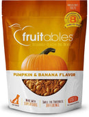 Fruitables Pumpkin & Banana Flavor Dog Treats - 7 oz - dog treat - 895352002143