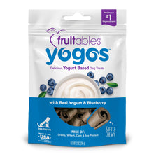 Fruitables Real Yogurt Treats – Roll - Up Dog Treats – Blueberry Flavor – Natural Ingredients – 12 Ounces
