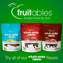 Fruitables Small Dog Treats – Whole Jerky Bites – Healthy Treats – Bacon & Apple Flavor – 5 Ounces - 895352002747