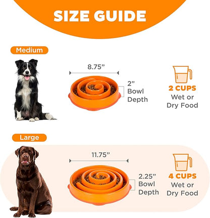 Fun feeder slo bowl dog bowl