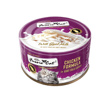Fussie cat chicken formula with goat milk gravy canned food 2.47 oz