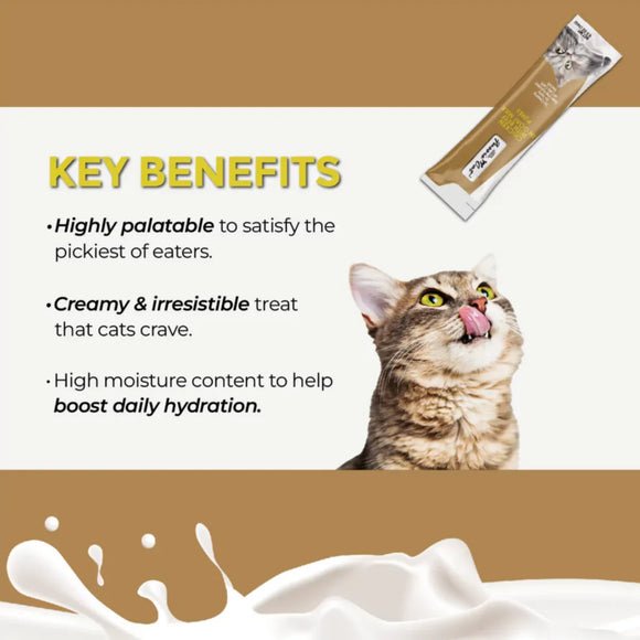 Fussie cat chicken with beef in goat milk purée 4 count