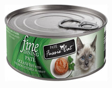 Fussie Cat Fine Dining Pate Oceanfish with Salmon Entrée Wet Cat Food