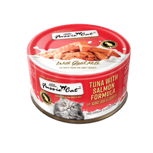 Fussie cat tuna with salmon formula with goat milk gravy